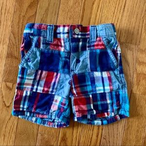 Gymboree Madras Plaid Shorts